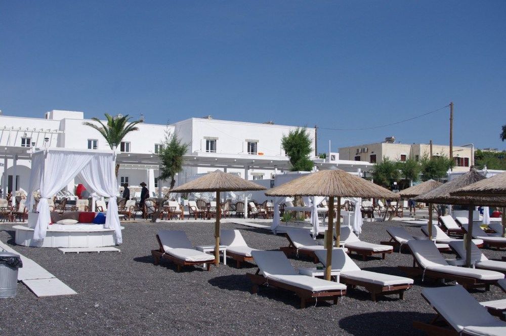 Beach Boutique Hotel Kamári Faciliteter billede